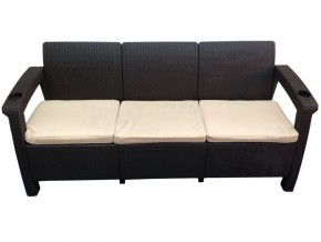 Диван Yalta Sofa 3 Set шоколадный в Каслях - kasli.магазин96.com | фото