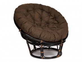 Кресло Papasan 23/01 W с подушкой Antique brown, ткань Коричневый в Каслях - kasli.магазин96.com | фото