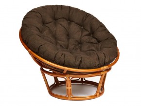 Кресло Papasan 23/01 W с подушкой Cognac, ткань Коричневый в Каслях - kasli.магазин96.com | фото