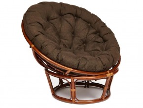 Кресло Papasan 23/01 W с подушкой Pecan, ткань Коричневый в Каслях - kasli.магазин96.com | фото