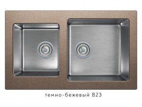 Мойка комбинированная Tolero twist TTS-840 Темно-бежевый 823 в Каслях - kasli.магазин96.com | фото