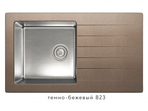 Мойка комбинированная Tolero twist TTS-860 Темно-бежевый 82 в Каслях - kasli.магазин96.com | фото